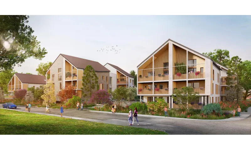 Vue du programme à Sergy