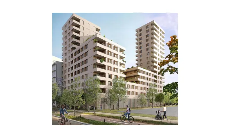 Vue du programme à Marseille 15e Arrondissement