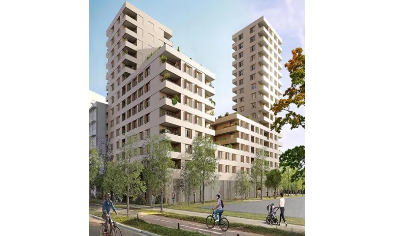Vue du programme à Marseille 15e Arrondissement