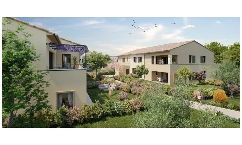 Vue du programme à Aix En Provence