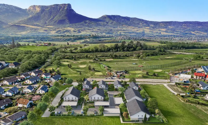 Vue du programme à Francin Porte De Savoie