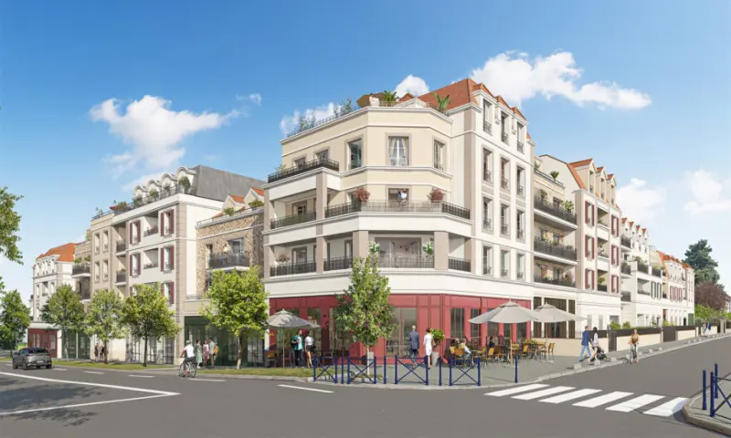 Vue du programme à Dugny