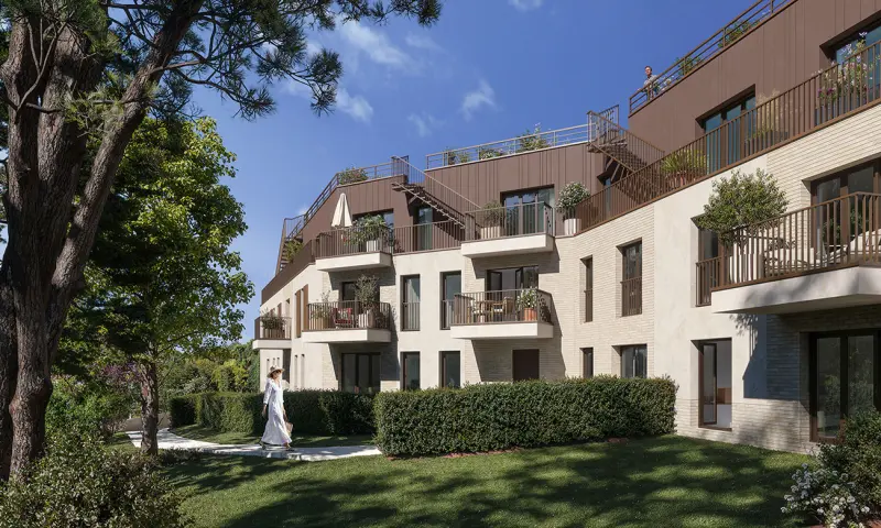 Vue du programme à Garches
