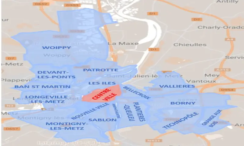 Vue du programme à Grenoble