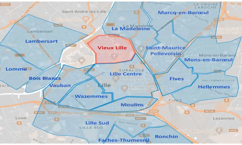 Vue du programme à Marseille