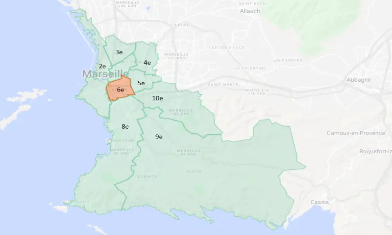 Vue du programme à Marseille