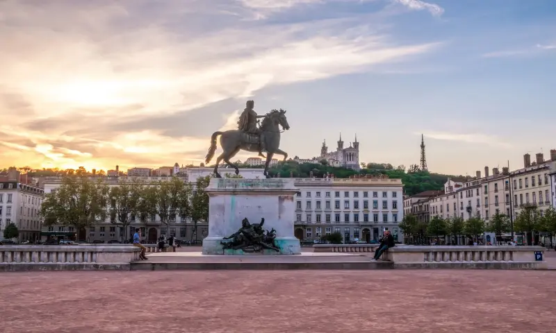 Vue du programme à Lyon 7e
