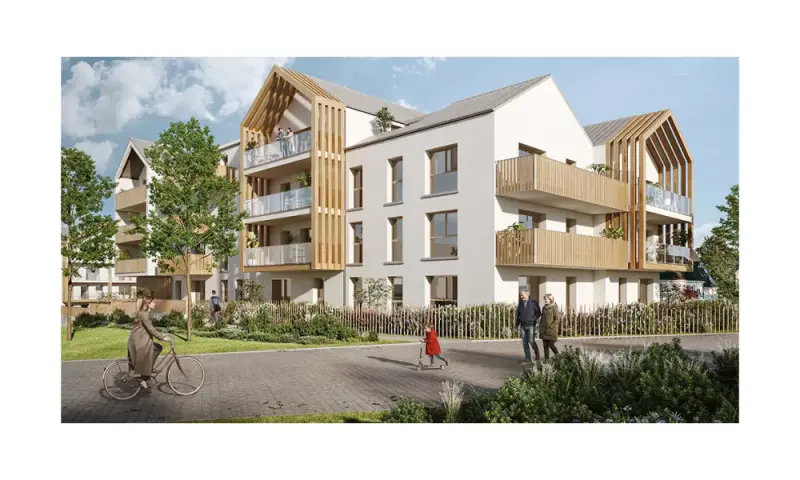 Vue du programme à Queven