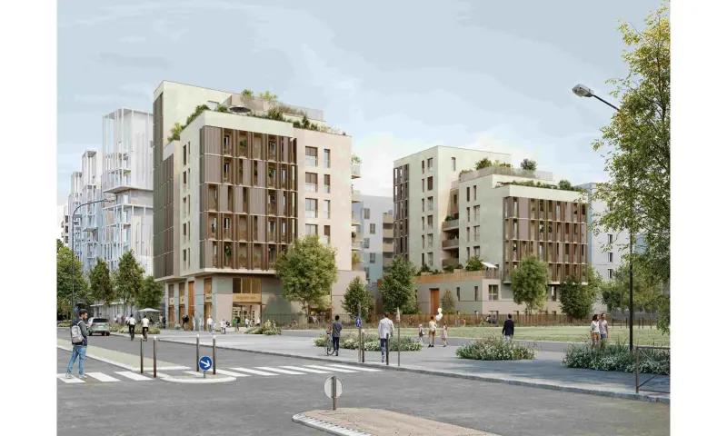 Vue du programme à Pantin