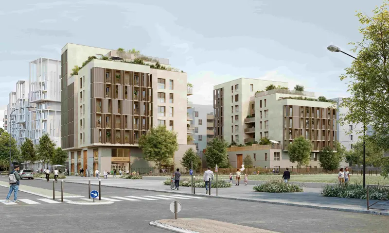 Vue du programme à Pantin