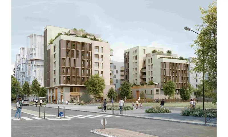 Vue du programme à Pantin