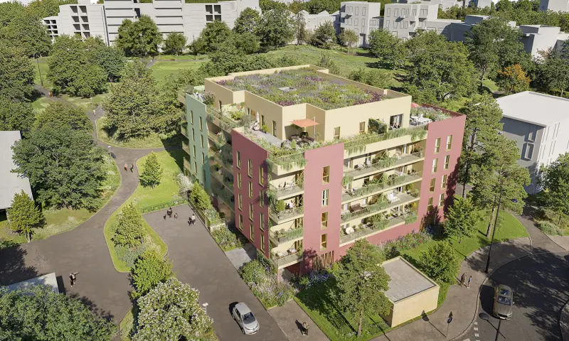 Vue du programme à Quetigny