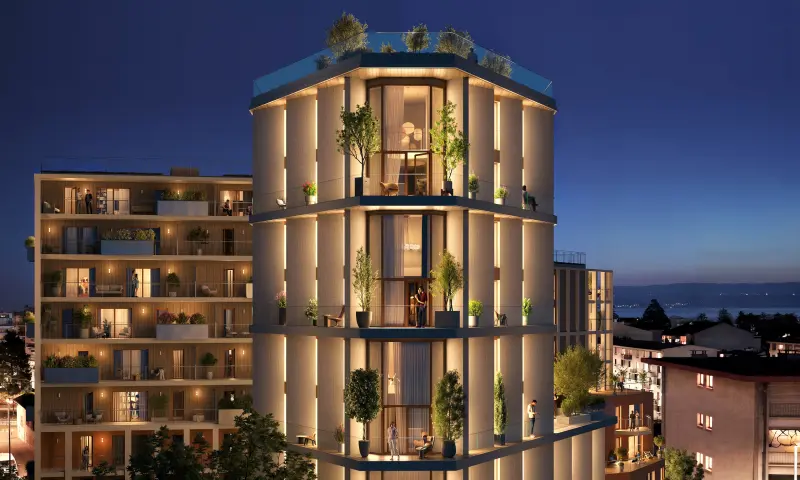 Vue du programme à Thonon Les Bains