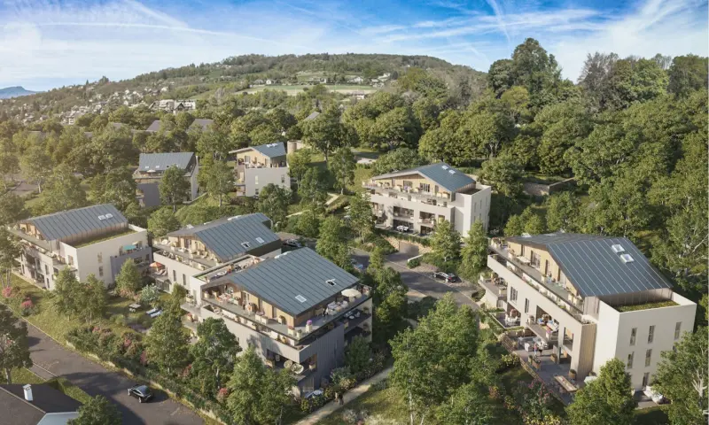 Vue du programme à Saint Alban Leysse