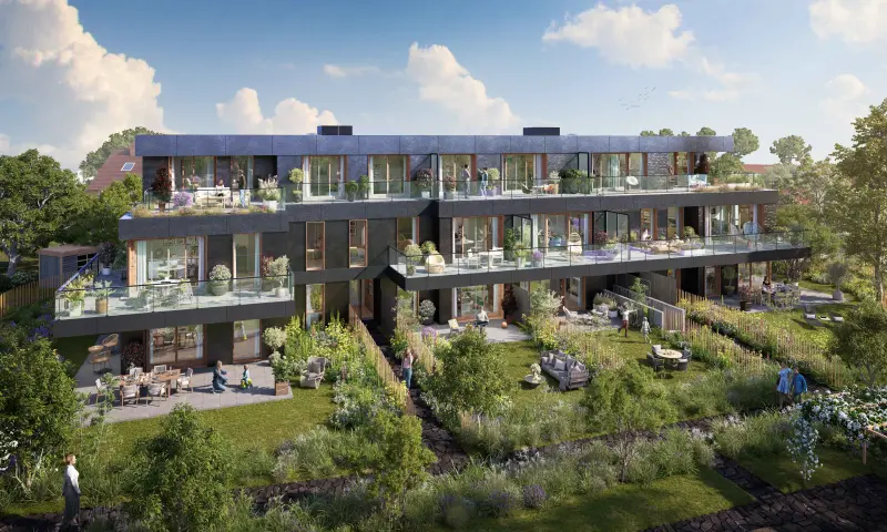 Vue du programme à Villeneuve D'ascq