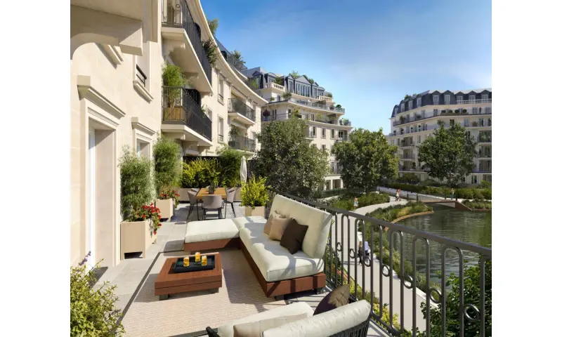 Vue du programme à Le Plessis Robinson