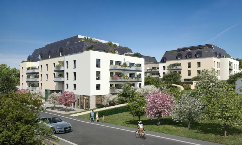 Vue du programme à Touques