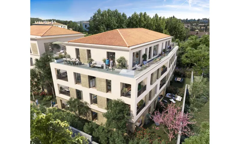 Vue du programme à Aix En Provence