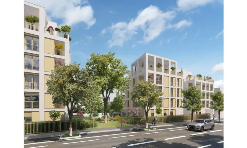 Vue du programme à Venissieux