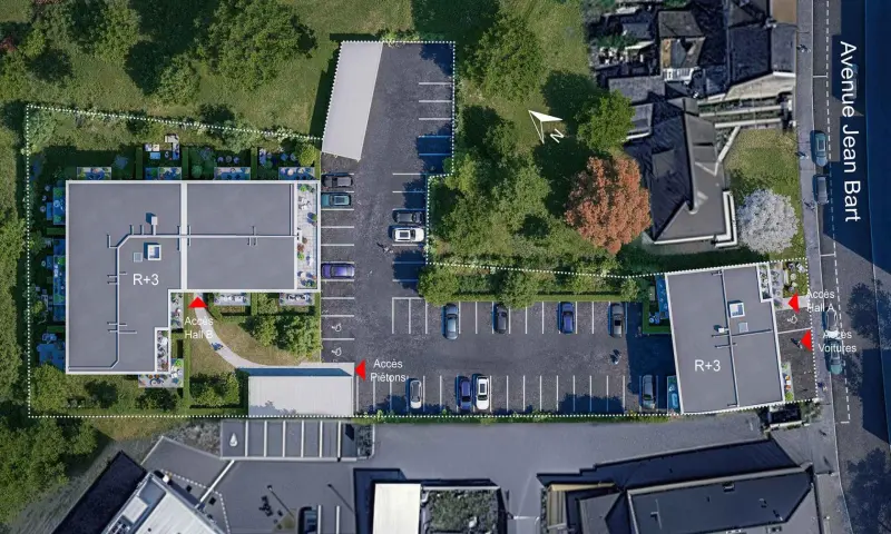 Vue du programme à Hazebrouck