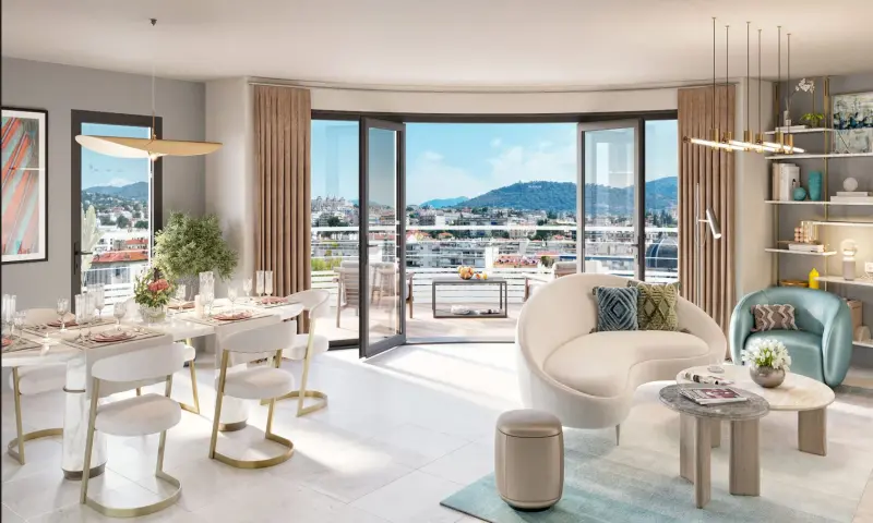 Vue du programme à Nice