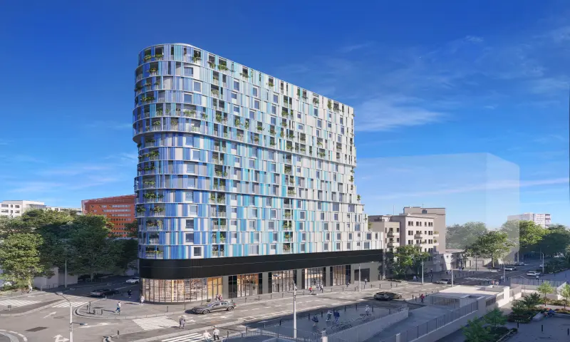 Vue du programme à Issy Les Moulineaux