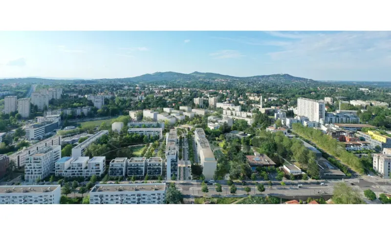 Vue du programme à Lyon 9e