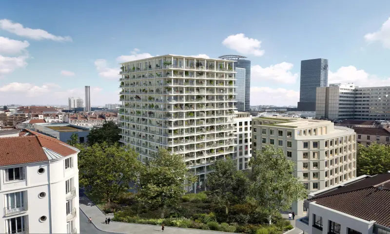 Vue du programme à Lyon 6e