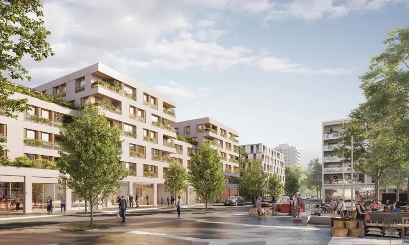 Vue du programme à Bron