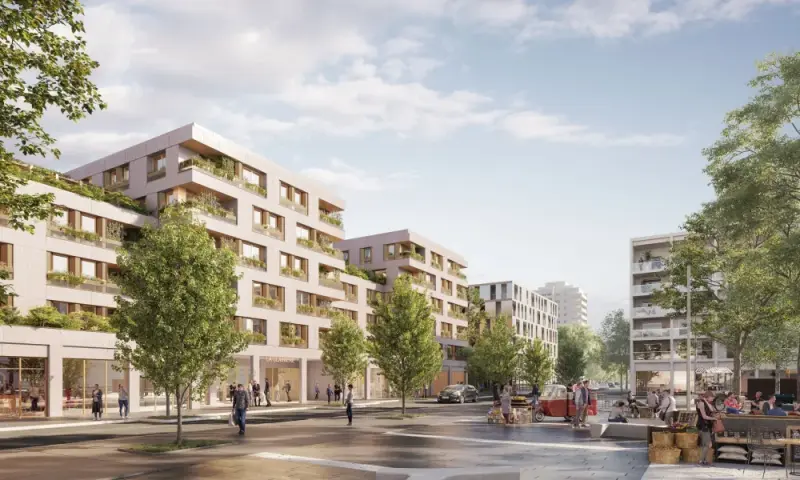 Vue du programme à Bron