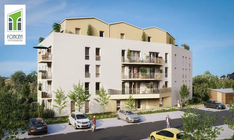 Vue du programme à Blainville Sur Orne