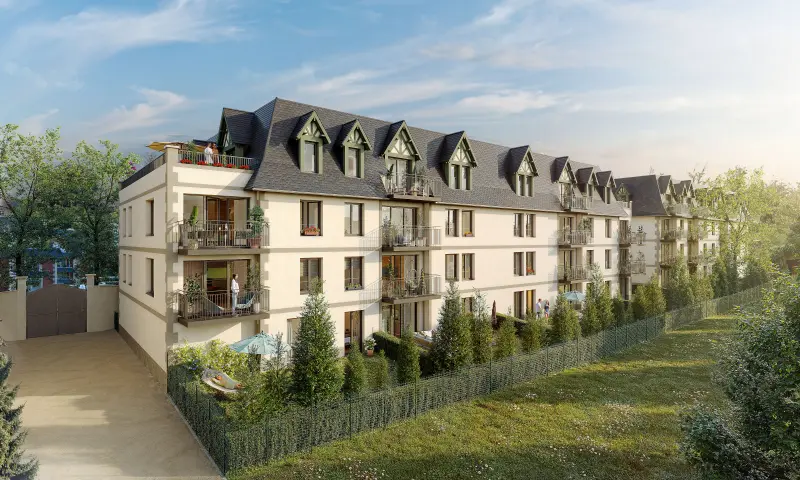 Vue du programme à Benerville Sur Mer