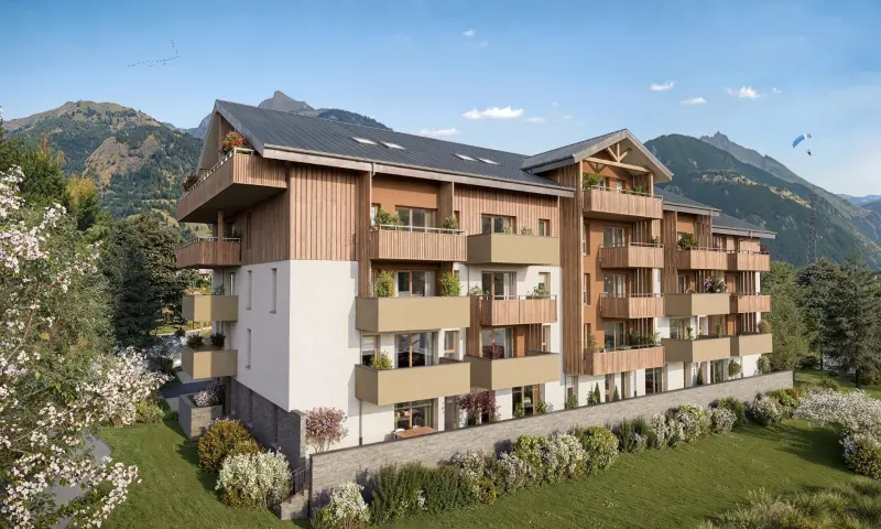 Vue du programme à Bourg Saint Maurice