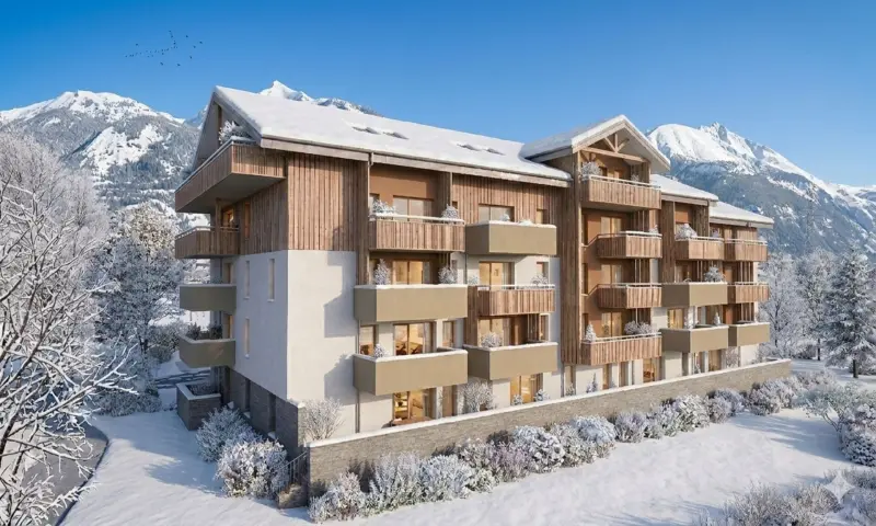 Vue du programme à Bourg Saint Maurice