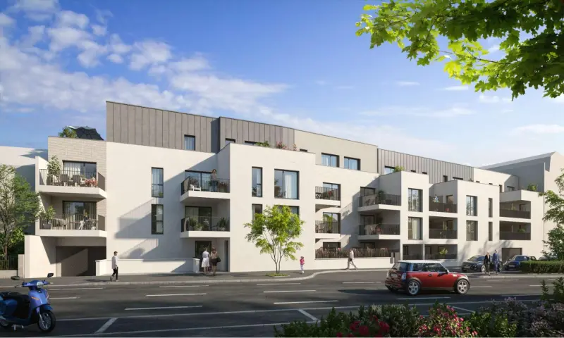 Vue du programme à Morangis / Grand Paris