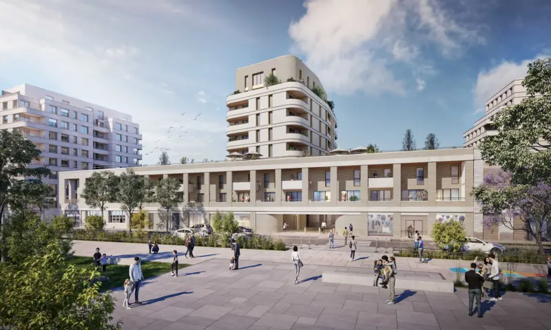 Vue du programme à Vitry Sur Seine