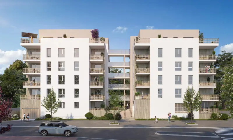 Vue du programme à Givors