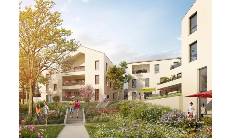 Vue du programme à Rillieux La Pape