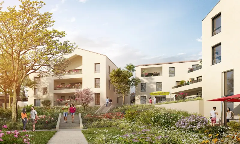 Vue du programme à Rillieux La Pape