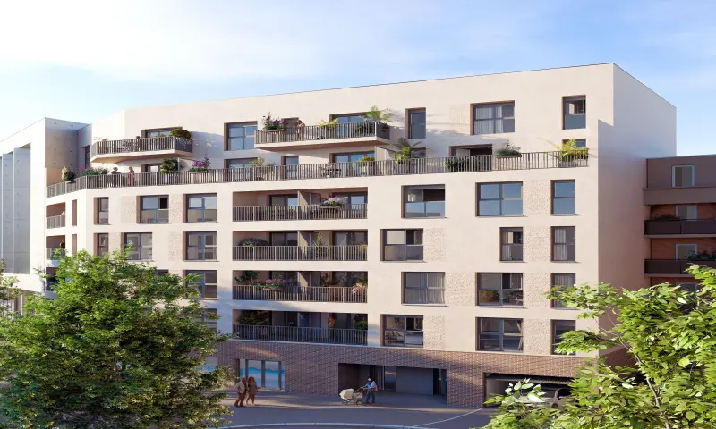 Vue du programme à Villejuif