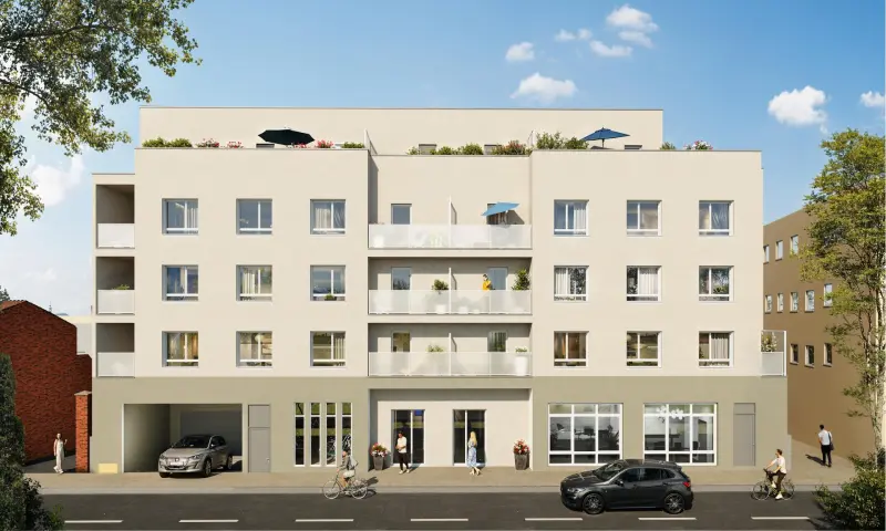 Vue du programme à Feyzin / Lyon Métropole
