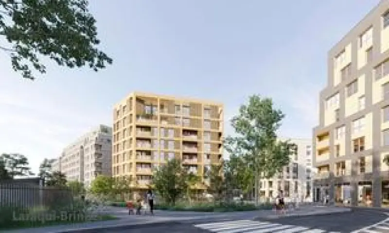 Vue du programme à Montreuil