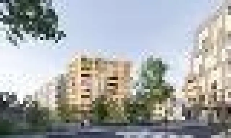 Vue du programme à Montreuil