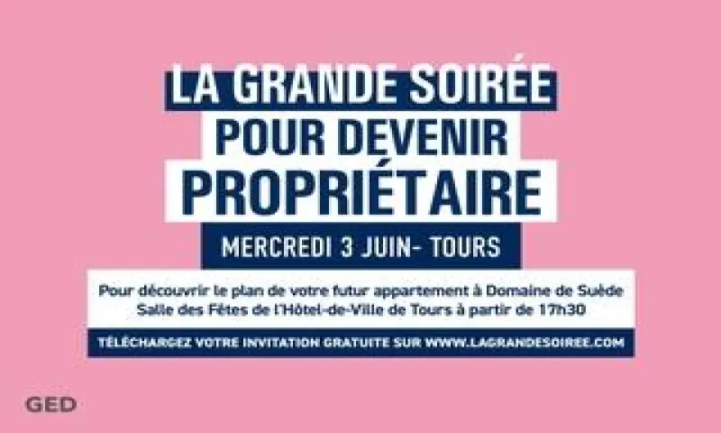 Vue du programme à Tours