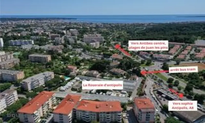 Vue du programme à Antibes