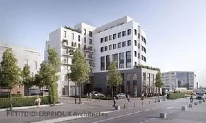 Vue du programme à Gennevilliers