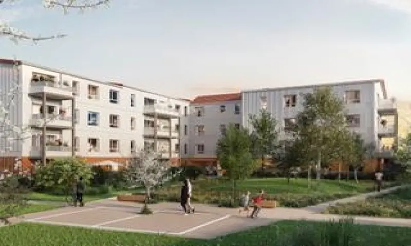 Vue du programme à Bondoufle