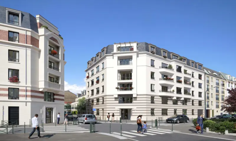 Vue du programme à Asnieres Sur Seine