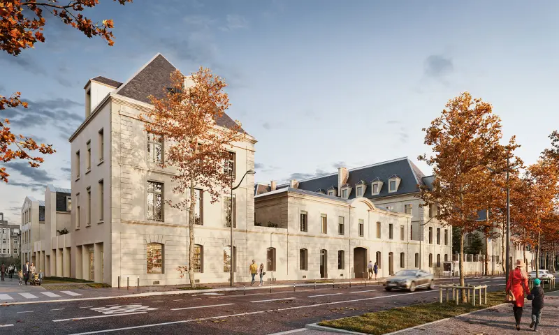 Vue du programme à Paris 14