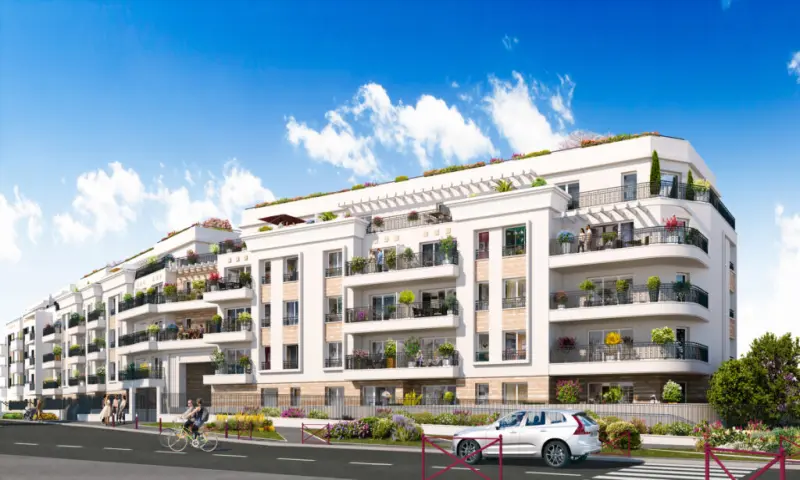 Vue du programme à Bezons